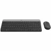 Logitech MK470 Teclado e rato sem fios, grafite, rato incluído, QWERTY US, USB