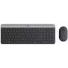 Logitech MK470 Teclado e rato sem fios, grafite, rato incluído, QWERTY US, USB