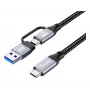 Cabo USB Equip 128433 USB 3.2 Gen 2x2 3 m USB A/USB C USB C preto