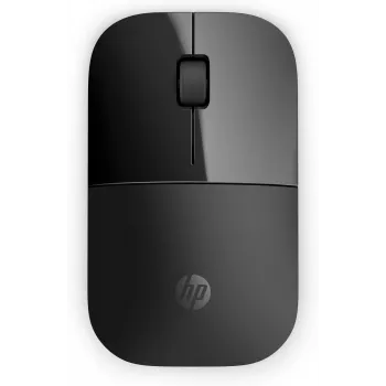 Rato sem fios HP Z3700 Black, ambidestro, ótico, RF sem fios, 1200 DPI, preto