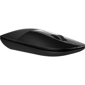 Rato sem fios HP Z3700 Black, ambidestro, ótico, RF sem fios, 1200 DPI, preto