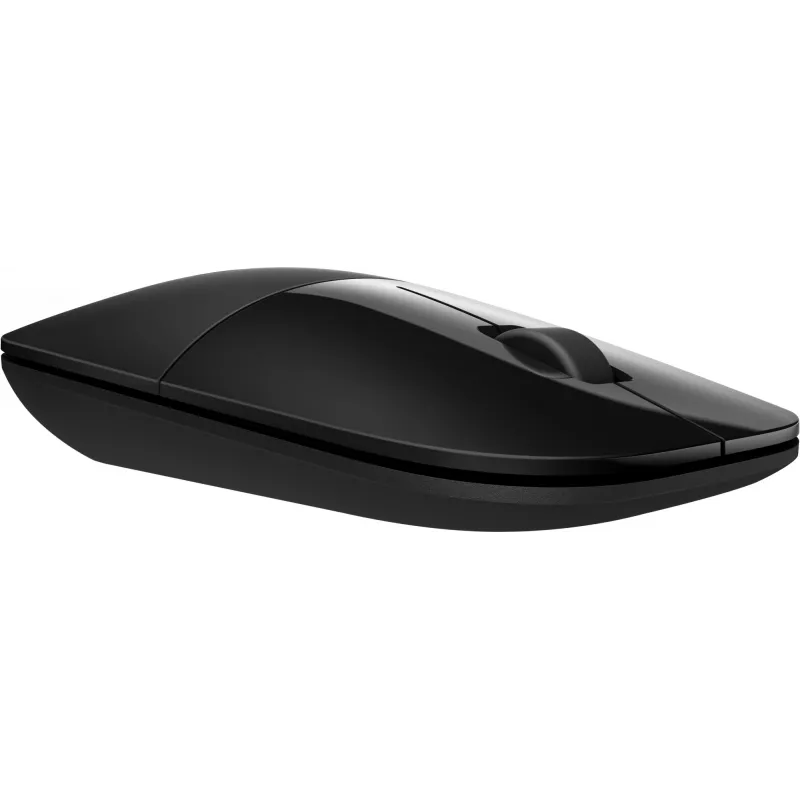 Rato sem fios HP Z3700 Black, ambidestro, ótico, RF sem fios, 1200 DPI, preto