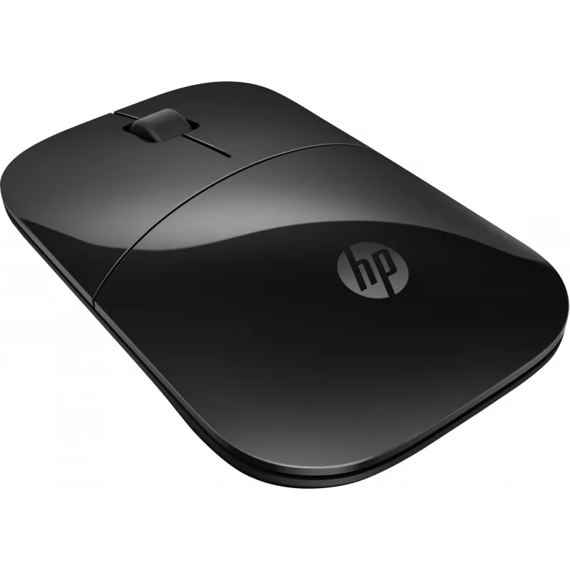 Rato sem fios HP Z3700 Black, ambidestro, ótico, RF sem fios, 1200 DPI, preto