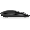Rato sem fios HP Z3700 Black, ambidestro, ótico, RF sem fios, 1200 DPI, preto