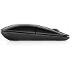 Rato sem fios HP Z3700 Black, ambidestro, ótico, RF sem fios, 1200 DPI, preto