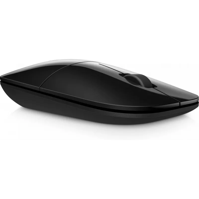 Rato sem fios HP Z3700 Black, ambidestro, ótico, RF sem fios, 1200 DPI, preto