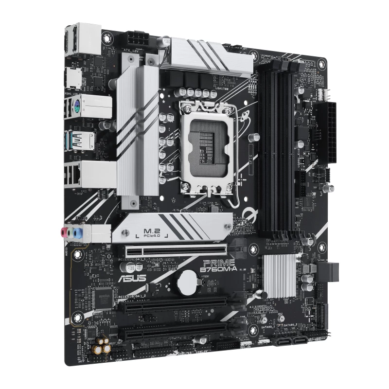Placa-mãe ASUS PRIME B760M-A-CSM Intel B760 LGA 1700 micro ATX