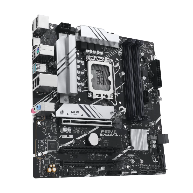 Placa-mãe ASUS PRIME B760M-A-CSM Intel B760 LGA 1700 micro ATX