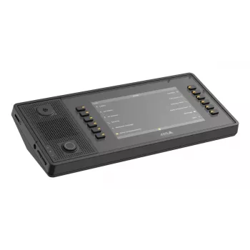Consola de paginação de rede AXIS C6110, ecrã de 7 polegadas 1024x600, SIP, preto
