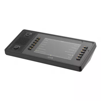 Consola de paginação de rede AXIS C6110, ecrã de 7 polegadas 1024x600, SIP, preto