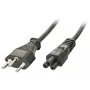 Cabo de alimentação Lindy 30412 preto 2 m conector fêmea C5
