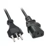 Cabo de alimentação Lindy 30419 preto 5 m conector fêmea C13