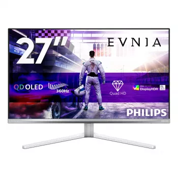 Monitor de computador Philips Evnia 8000 27M2N8500/00 67,3 cm (26,5 polegadas) 2560 x 1440 píxeis QHD QD-OLED branco