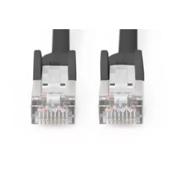 Cabo de rede DIGITUS, CAT6, RJ45 M/M, 5,0 m, S-FTP, AWG 27/7, LSZH, preto