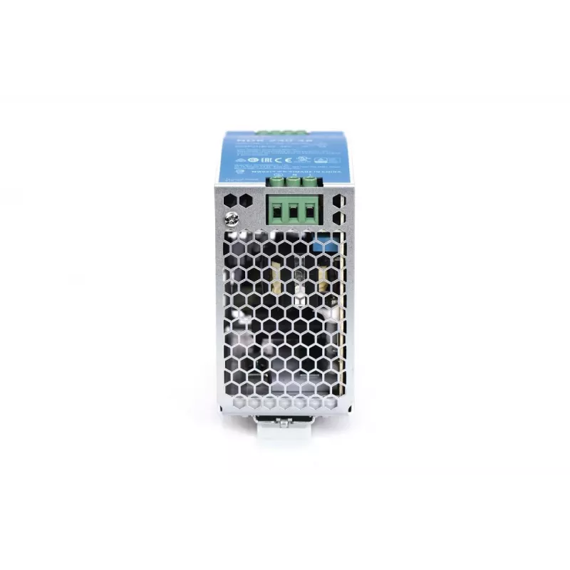 Fonte de alimentação industrial DIGITUS 48V DC, 240W AC-DC, caixa metálica, montagem em calha DIN