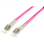 Cabo de rede de fibra ótica Equip LC/LC, OM4, 1m