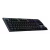 Teclado gaming sem fios LOGITECH G915 X Lightspeed TKL - preto Azerty Français tátil