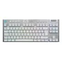 Teclado gaming Logitech G G915 X LIGHTSPEED USB RF Wireless Bluetooth QWERTY US International branco