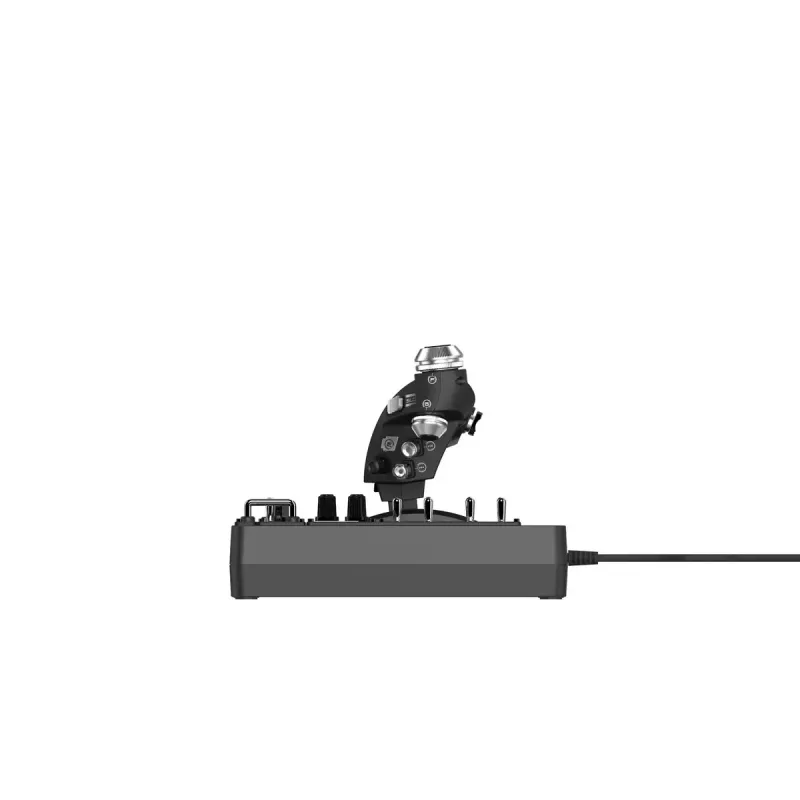 Logitech G X56 H.O.T.A.S. joystick e acelerador (Saitek Pro Flight X56 Rhino), com fio USB, PC, preto