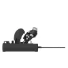 Logitech G X56 H.O.T.A.S. joystick e acelerador (Saitek Pro Flight X56 Rhino), com fio USB, PC, preto