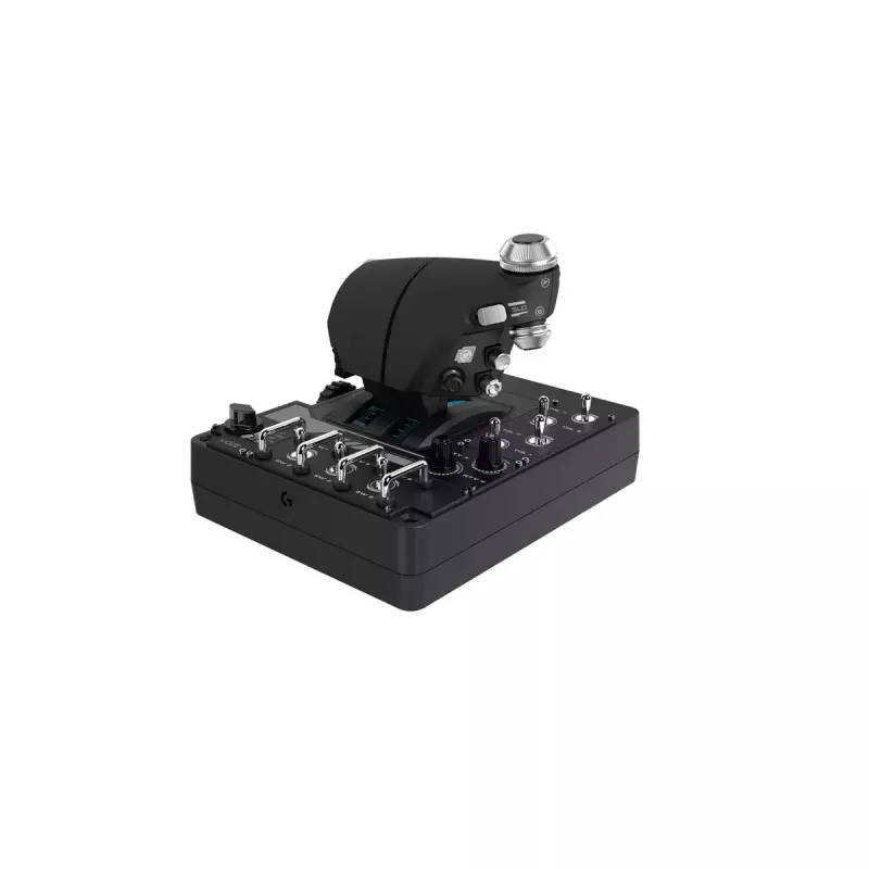 Logitech G X56 H.O.T.A.S. joystick e acelerador (Saitek Pro Flight X56 Rhino), com fio USB, PC, preto