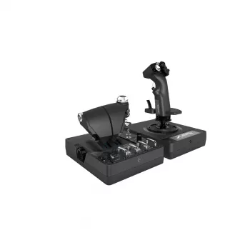 Controlador de simulador de voo Logitech G G X56 HOTAS RGB Throttle and Stick