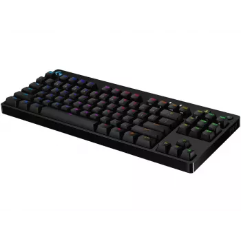 Teclado mecânico gaming LOGITECH G Pro preto Qwerty US/Int'l