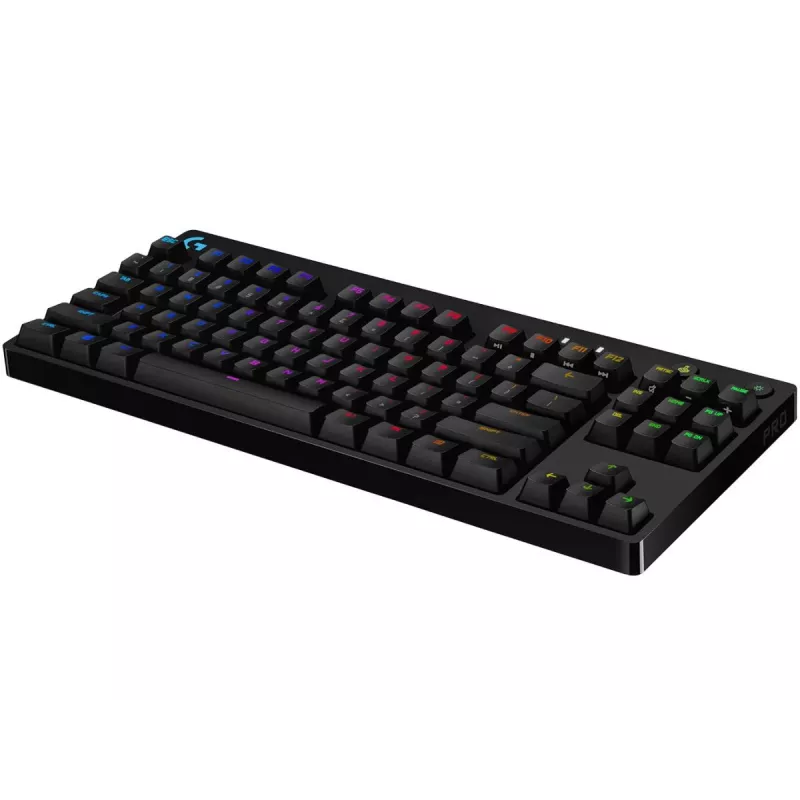 Teclado mecânico gaming LOGITECH G Pro preto Qwerty US/Int'l