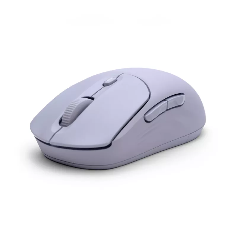 Rato sem fios silencioso HP 400 roxo, ambidestro, RF Wireless + Bluetooth, 6000 DPI, roxo