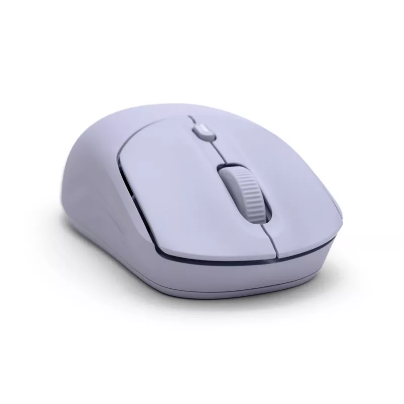 Rato sem fios silencioso HP 400 roxo, ambidestro, RF Wireless + Bluetooth, 6000 DPI, roxo