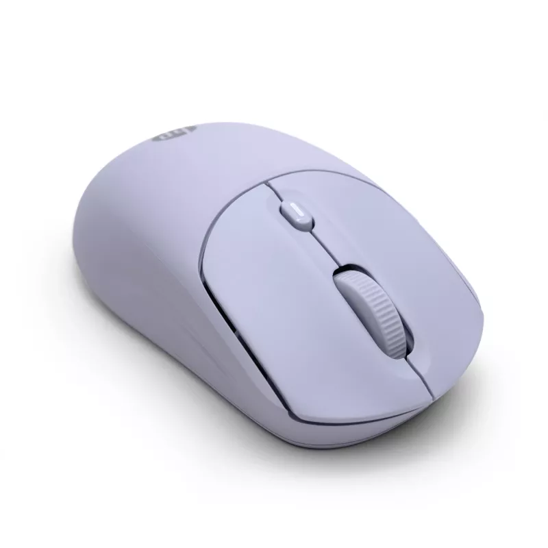 Rato sem fios silencioso HP 400 roxo, ambidestro, RF Wireless + Bluetooth, 6000 DPI, roxo