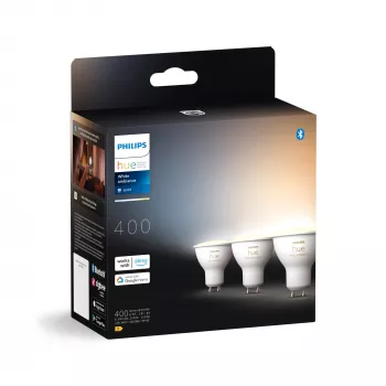Philips Hue White ambience GU10 – lâmpada inteligente – (pack de 3)