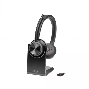 Headset HP Poly Savi 7320 UC estéreo DECT 1880-1900 MHz