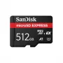 SanDisk Express cartão microSD, 512 GB, leitura 880 MB/s, escrita 650 MB/s