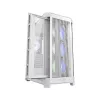 Caixa midi-tower COUGAR Duoface Pro ARGB, branco, midi-tower, PC, branco, ATX, EATX, micro ATX, Mini-ITX, SSI CEB, metal, nylon, vidro temperado, multi