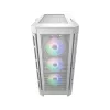 Caixa midi-tower COUGAR Duoface Pro ARGB, branco, midi-tower, PC, branco, ATX, EATX, micro ATX, Mini-ITX, SSI CEB, metal, nylon, vidro temperado, multi