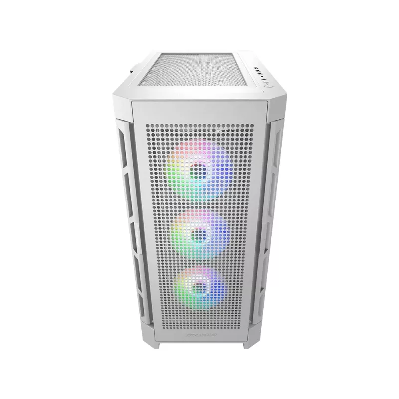 Caixa midi-tower COUGAR Duoface Pro ARGB, branco, midi-tower, PC, branco, ATX, EATX, micro ATX, Mini-ITX, SSI CEB, metal, nylon, vidro temperado, multi