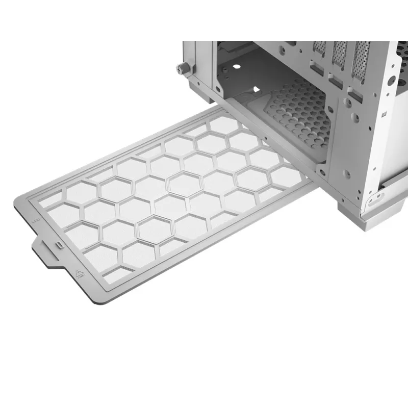 Caixa midi-tower COUGAR Duoface Pro ARGB, branco, midi-tower, PC, branco, ATX, EATX, micro ATX, Mini-ITX, SSI CEB, metal, nylon, vidro temperado, multi
