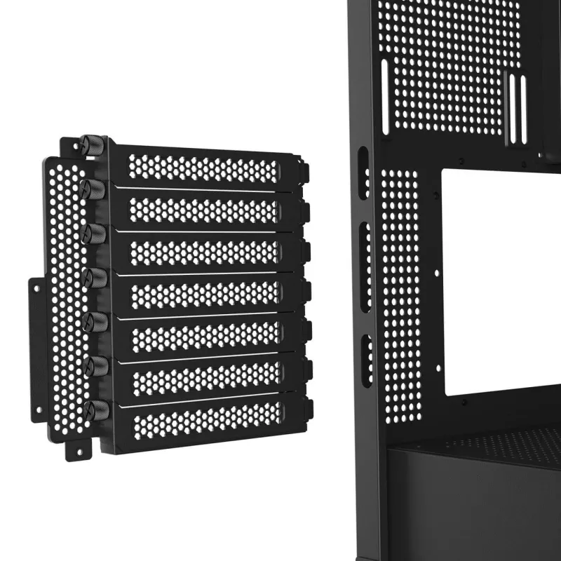 Caixa de computador COUGAR FV270 ARGB Midi-Tower preto