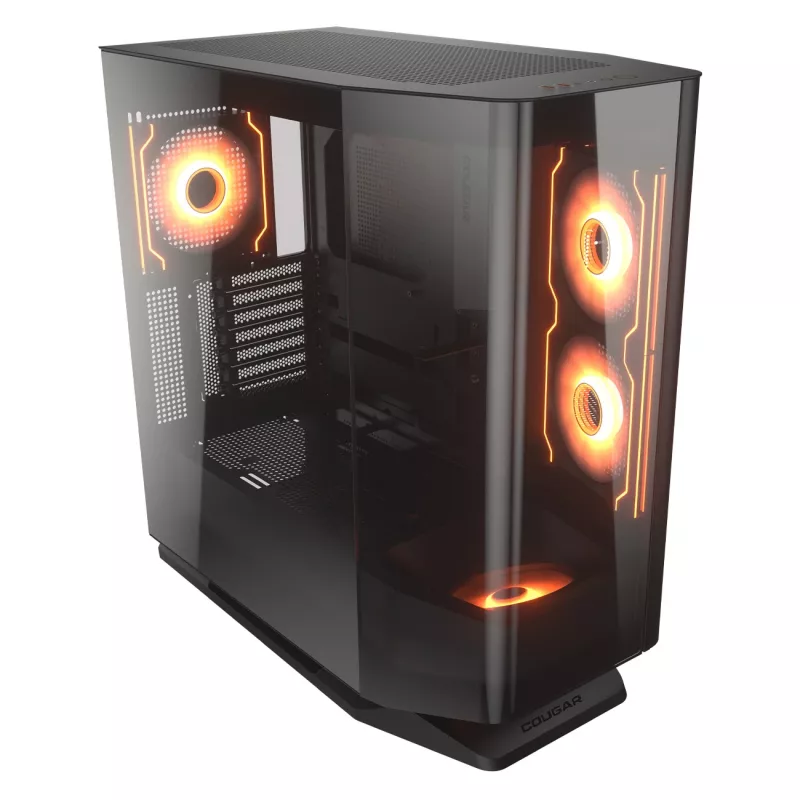 Caixa de computador COUGAR FV270 ARGB Midi-Tower preto