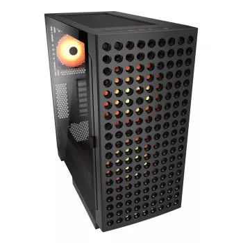 Caixa midi-tower COUGAR, Airface ECO, ARGB, preto