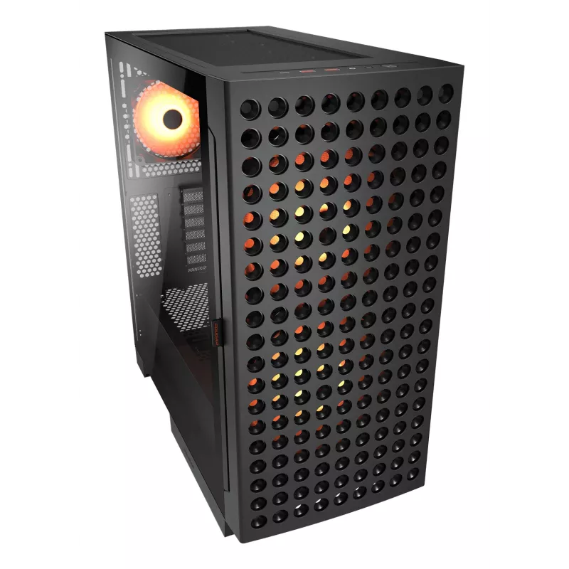 Caixa midi-tower COUGAR, Airface ECO, ARGB, preto
