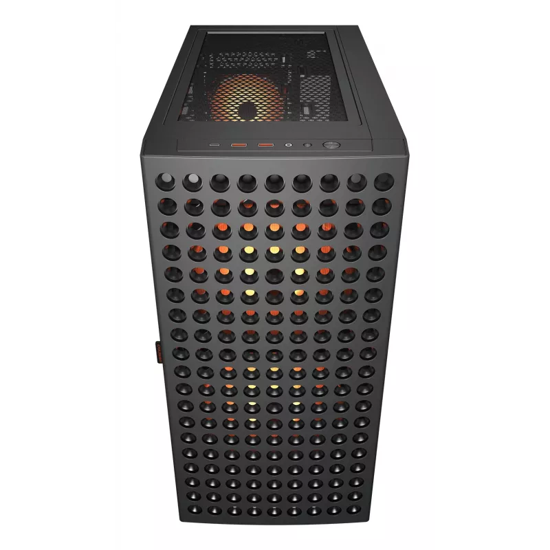 Caixa midi-tower COUGAR, Airface ECO, ARGB, preto