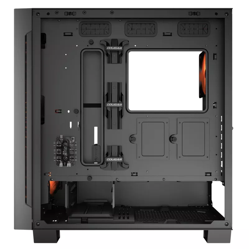 Caixa midi-tower COUGAR, Airface ECO, ARGB, preto