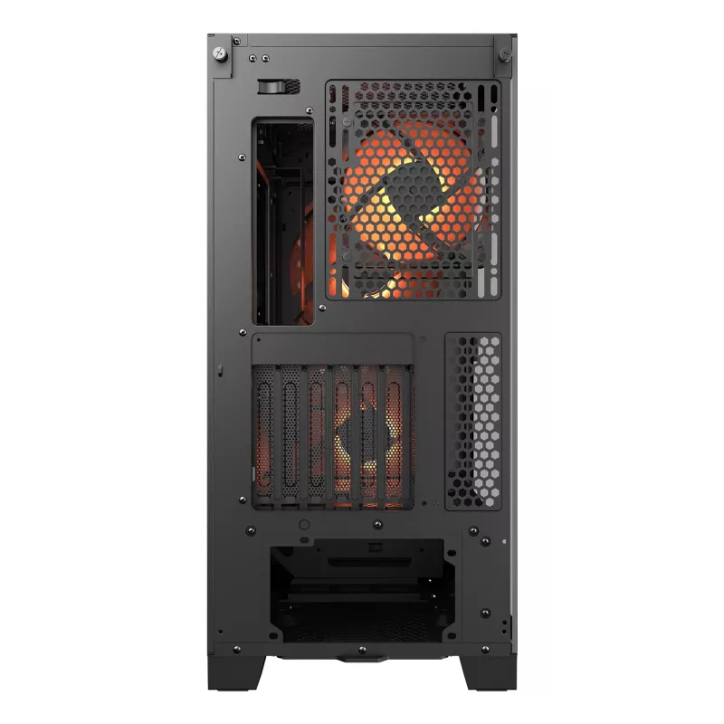 Caixa midi-tower COUGAR, Airface ECO, ARGB, preto