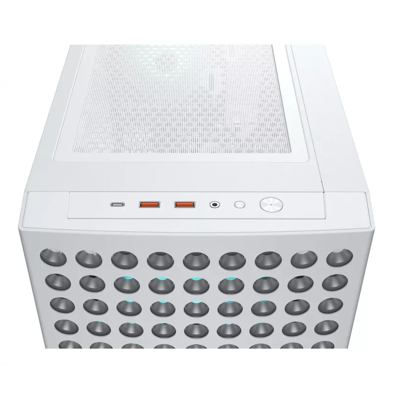 Caixa midi-tower COUGAR, Airface ECO, ARGB, branco