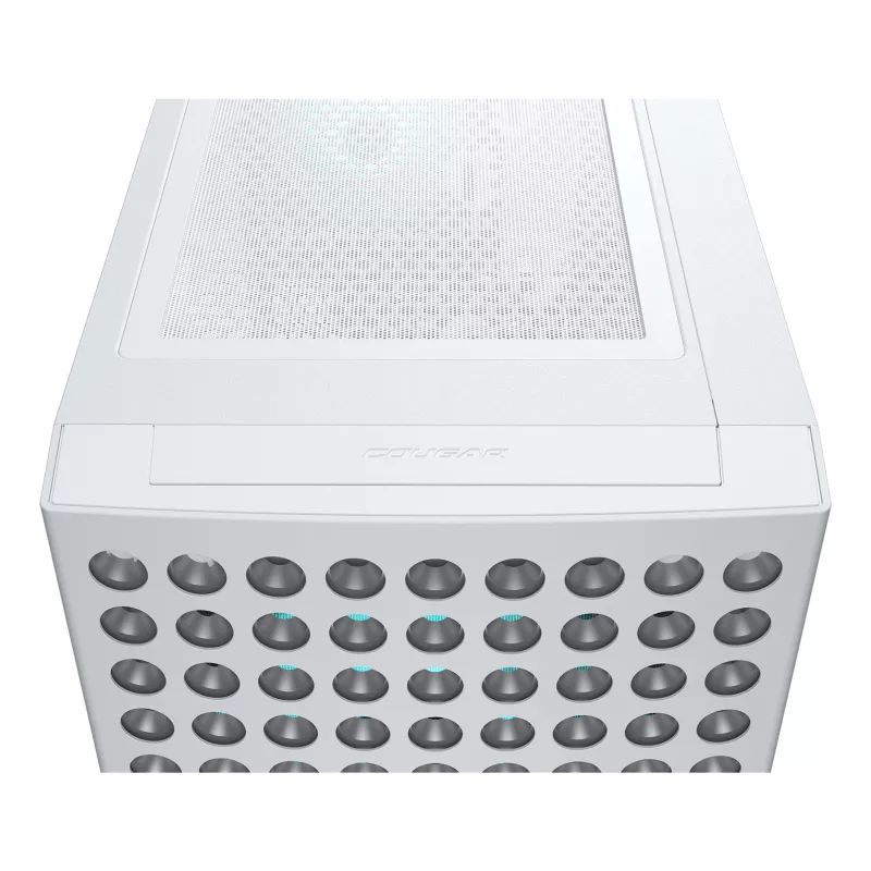 Caixa midi-tower COUGAR, Airface ECO, ARGB, branco