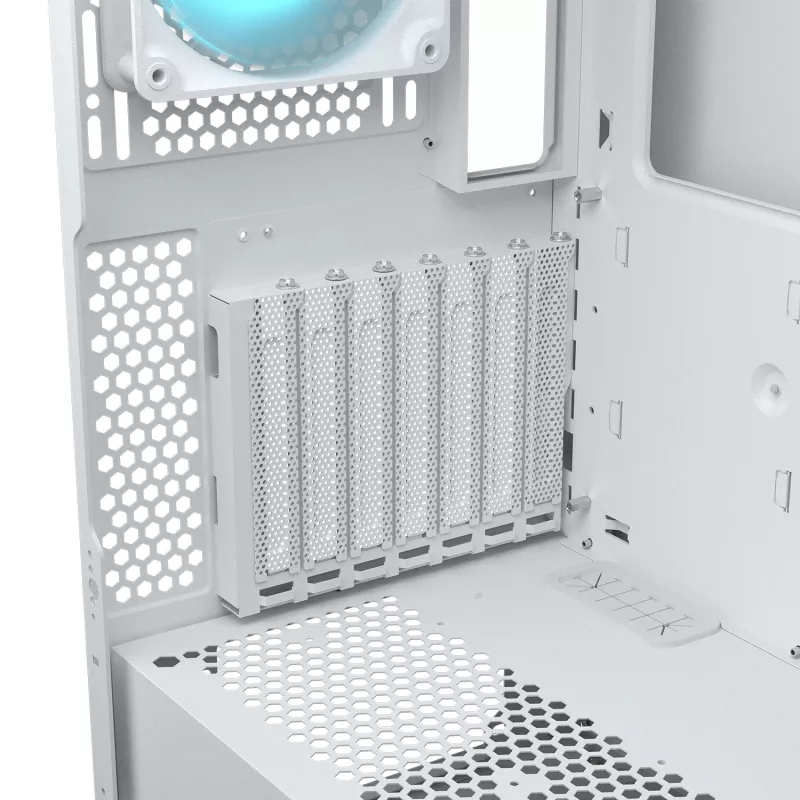 Caixa midi-tower COUGAR, Airface ECO, ARGB, branco