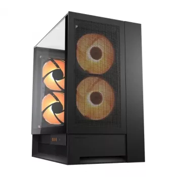 Caixa Midi-Tower COUGAR OmnyX, ARGB, preto