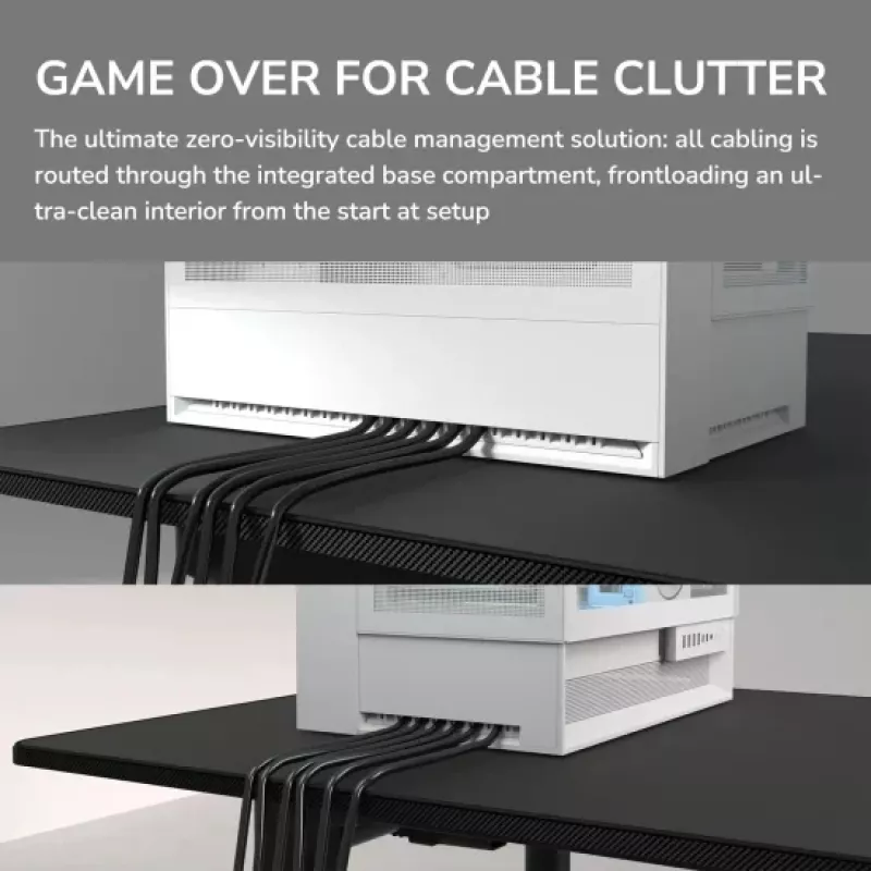 Caixa Midi-Tower COUGAR OmnyX, ARGB, preto